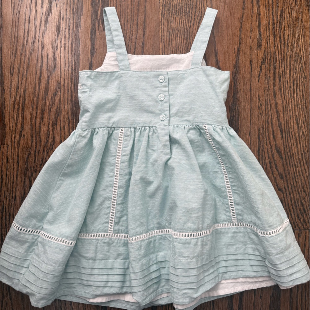Janie and Jack Pintuck Trim Dress - Picture 5 of 7